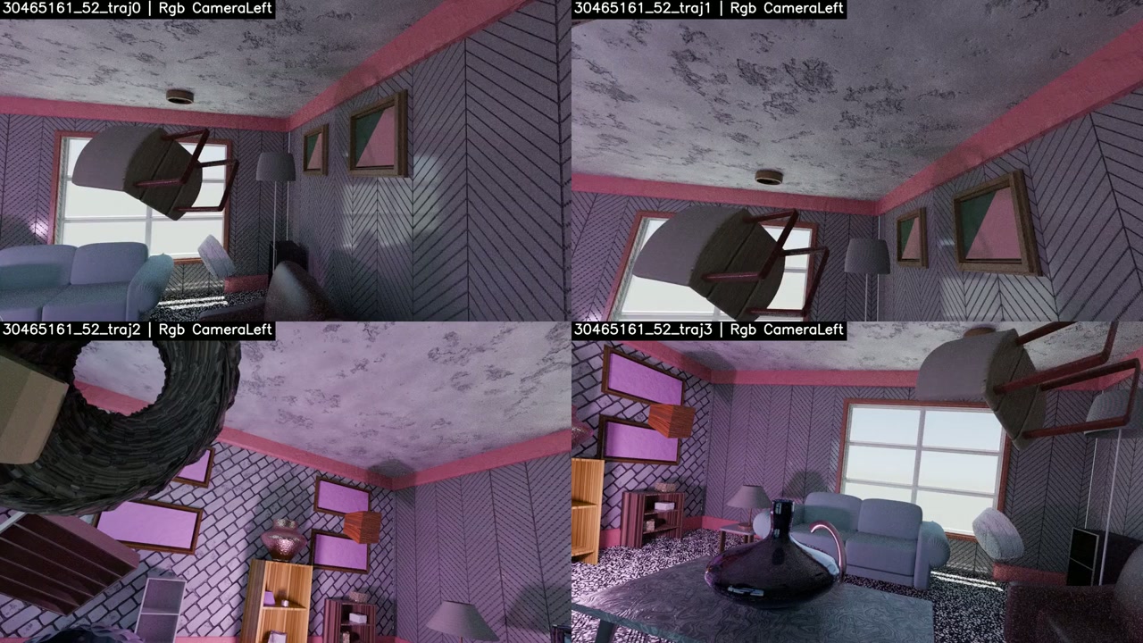 Infinigen2 Flying Indoors Datarelease