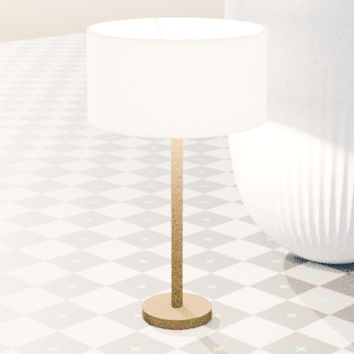a procedurally generated lamp