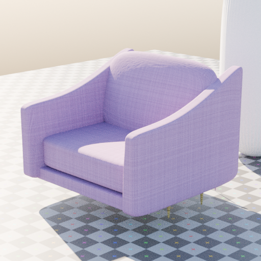 a procedurally generated sofa