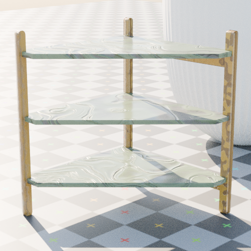 infinigen2.objects.triangle_shelf.triangle_shelf_rand seed 2