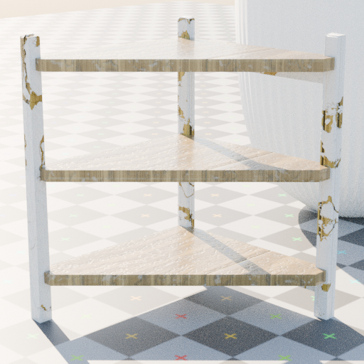 infinigen2.objects.triangle_shelf.triangle_shelf_rand seed 4