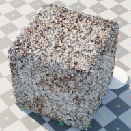 infinigen2.shaders.base_materials.granite.granite_white_brown_preset seed 0