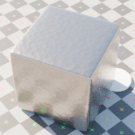 infinigen2.shaders.base_materials.metal_hammered.metal_hammered_rand seed 0