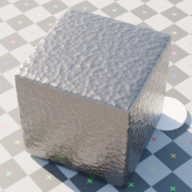 infinigen2.shaders.base_materials.metal_hammered.metal_hammered_rand seed 5