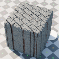 infinigen2.shaders.composites.bricks.bricks_cobble_preset seed 0