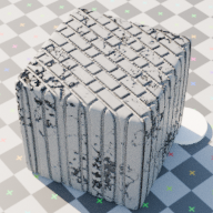 infinigen2.shaders.composites.bricks.bricks_paint_worn_preset seed 0
