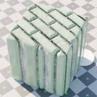 infinigen2.shaders.composites.bricks.bricks_pristine_rand seed 1