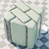 infinigen2.shaders.composites.bricks.bricks_pristine_rand seed 2