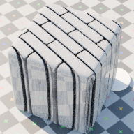 infinigen2.shaders.composites.bricks.bricks_pristine_rand seed 3
